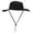 Black, variant on WKSCLPAI Sun Hat for Women and Men,Summer Bucket Hat,Outdoor Wide Brim Sun Hat,UV Protection Fishing Hat for Golf Fishing Travel Hiking Camping