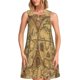 thumbnail image 1 of Balery World Map1 Vestidos de verano para mujer con estampado: vestido holgado sin mangas, vestido playero informal y cómodo para días calurosos., 1 of 7
