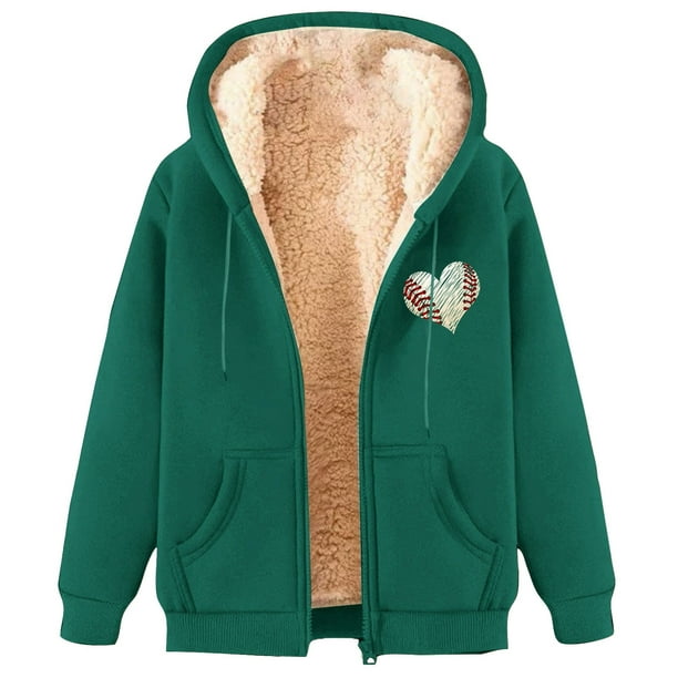 WILLBEST Sudaderas En Pareja Autumn/Winter Lamb Coat Plus Thick Hooded Cardigan Plus Size Coat XXGrande