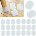 thumbnail image 1 of Protectores para suelos de madera, protectores para patas de mesa fabricados en silicona de fácil instalación, diámetro de las tapas 32-38 mm, altura 30 mm, protectores para suelos de muebles para un, 1 of 5