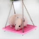 thumbnail image 1 of Tablero colgante de madera Hamster Hammock Swing Plate Pet Toy Animal Gift (Rosa) Likrtyny Para estrenar, 1 of 6