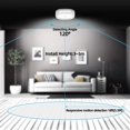 thumbnail image 2 of Wireless Motion Sensor Ceiling Light Battery Powered, FYBTO Motion Sensing Activated LED Night Lights Indoor for Closet Basement Kitchen Bathroom Hallway Stairwell Garage 300LM White, 2 of 5