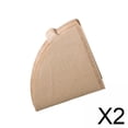 thumbnail image 1 of Filtros de papel cónicos,Filtros de papel cónicos para gotero de café,Papel de filtro de café natural sin blanquear,filtros de café sin blanquear para verter sobre el filtro de, 1 of 8