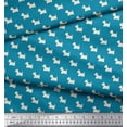 thumbnail image 3 of Soimoi Viscose Chiffon Fabric Havanese Dog Printed Craft Fabric by The Yard 42 Inch Wide, 3 of 3