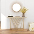 thumbnail image 2 of Costway 48" Console Table Modern Accent Entryway Table Long Behind Couch Table, 2 of 10