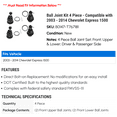 thumbnail image 2 of Ball Joint Kit 4 Piece - Compatible with 2003 - 2014 Chevy Express 1500 2004 2005 2006 2007 2008 2009 2010 2011 2012 2013, 2 of 2