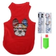 thumbnail image 2 of Camiseta Para Mascotas, Jersey De Resina Y Fibra Diseñada Para Perros Características Multifuncionales Para Pintar Herramientas Para Pintar Suministros Para Piezas De Arte Para ANGGREK Rojo S, 2 of 8