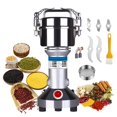 thumbnail image 1 of HuuDraLono 750g Electric Grain Grinder, Stainless Steel Dry Mill - for Coffee, Spices, Herbs, Grains & Rice, High-Speed Powder Kitchenaid Grain mill, 1 of 8