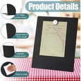 thumbnail image 4 of Magnet Board - Black, 8.5 x 11 x 2.6 in - Standing Magnetic Board for Desk & Wall - Magnetic Display for Memos, Photos & Documents, 4 of 5