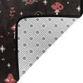 thumbnail image 2 of DouZhe Magical Mushrooms Ladybugs Rugs Doormat, Non-Slip Machine Washable Carpets Floor Door Mat , 36" x 24", 2 of 6