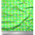 thumbnail image 1 of Soimoi Cotton Jersey Fabric Dot,Circle & Honeycomb Design Geometric Printed Fabric 1 Yard 58 Inch Wide, 1 of 1