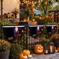 thumbnail image 7 of Halloween Fan Flag Banner, 1.5 x 3 FT Fan Halloween Bunting Flag Grommets, Fall Outdoor Bunting for Halloween Indoor Outdoor House Holiday Yard Decorations Party, 7 of 7