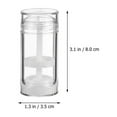 thumbnail image 2 of RENACLIPY 5-Pack Refillable Cream Bottles with Rotating Base Dispenser, Portable Skincare Containers for Travel and Home Use, 2 of 8