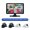 White, variant on 7 Inch Touch Multimedia Monitor 4 Channel Car DVR Monitor Kit, AI BSD Blind Spot Detection Warning System 1080P Waterproof Cameras, Split Screen Recording 12-24V Plug & Play for Car Van RV