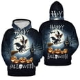 thumbnail image 3 of Happy Halloween Rat Terrier Witch Pumpkins Bats All Over Print 3D Hoodie Unisex Merch Hoodies Ratty Dog Lover - 13012, 3 of 6