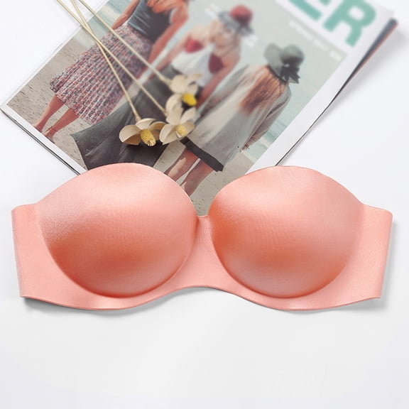 Vedolay Bra Comfort Devotion Lace Bra, Smoothing Full-Coverage T-Shirt Bra for Everyday Comfort, Comfortable Lace Bra,Pink 32