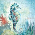 thumbnail image 3 of Gorham, Gregory 20x20 Black Modern Framed Museum Art Print Titled - Marine Life Motif I, 3 of 5