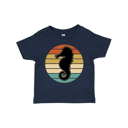 

Inktastic Seahorse Aquarium Retro Gift Toddler Boy or Toddler Girl T-Shirt
