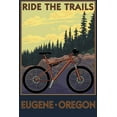 thumbnail image 4 of Eugene, Oregon, Ride the Trails (19x27 inches, Premium 500 Piece Jigsaw Puzzle for Adults and Family, Made in USA), 4 of 4