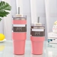 thumbnail image 4 of Lubelski 600/900ML Water Flask with Lid BPA Free Straw Design Stainless Steel Vacuum Cup, 4 of 8