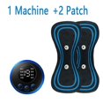 thumbnail image 1 of EMS Neck Massager Rechargeable Cervical Massage Sticker Patch 8 Mode 19 Gears Pulsed Therapy Instrument Tens Muscle Stimulator Pain Relief_Särskilda g:1 Machine+2 Patch Great Gift, 1 of 5