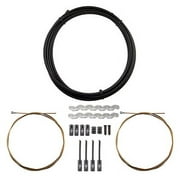 Origin8 SuperSlick Compressionless MTB Brake Cable/Housing Kit Front and Rear
