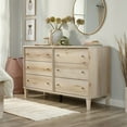 thumbnail image 4 of Sauder Willow Place Engineered Wood 6-Drawer Bedroom Dresser in Pacific Maple, 4 of 11