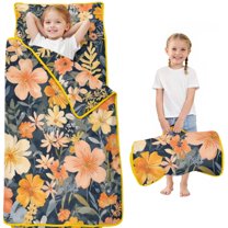 Pioneer Flower Floral Print Pattern Toddler Nap Mats for Kids Preschool,Sleeping Mat Bag or Kids,Toddler Sleeping Bag,Toddler Nap Mat or Daycare