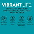 thumbnail image 5 of (6 pack) Vibrant Life Tuna Cuts in Gravy Wet Cat Food, Grain-Free, 2.64 oz Split Trays, 5 of 10