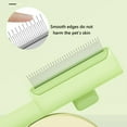 thumbnail image 6 of Self-cleaning Pet Comb for Dogs and Cats with Dense Teeth, One-button Detangling & Loose Hair Removal, Gentle Grooming for All Hair Types, Long-lasting for Daily Use at Home,Vsgery, 6 of 9