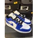 thumbnail image 3 of N I-K-E A i r-Jor-dan 1 Low Game Royal White 553560-124 GS Sizes, 3 of 6