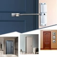 thumbnail image 2 of Adjustable Automatic Door Closer, Non-handed Design with Double Spring Construction, Roller Design for Noise Reduction, Easy Installation, Suitable for Interior and Exterior Doors (2 Pieces), 2 of 5