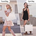 thumbnail image 6 of Large Capacity Tote Bag,Princess Castle Pattern Handbag Fashion Luxury Tote Bag,15.7"x13"x 5.1" Inches,Laptop Compatible, 6 of 6