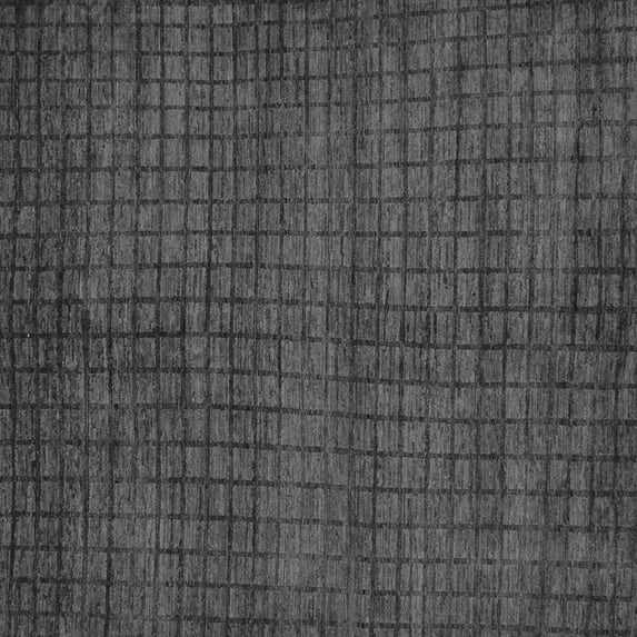 Ahgly Company Indoor Square Oriental Gray Modern Area Rugs, 4' Square