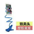 thumbnail image 1 of ziyahi Plastic Mobilephone Clip Holder Portable Reusable Removable Adjustable Neck Protection Kitchen Table Headboard Bracket Blue, 1 of 1