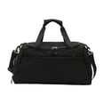 thumbnail image 2 of Bolsa de deporte para gimnasio, equipaje, bolsa de viaje, bolsa de lona para natación, ejercicio al aire libre, hombres y mujeres Negro, 2 of 8