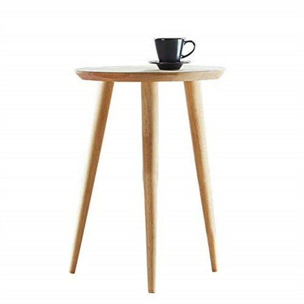 Office Sofa End Tables Solid Wood, Small Round Wood Tables