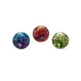 thumbnail image 5 of Vibrant Purple Aqua CZ Cluster Ring in Sterling Silver, 5 of 5