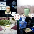 thumbnail image 2 of FMSHPON Hello Joy to Summer Hawaiian Beach Set of 4 Coaster for Drinks, Absorbent Ceramic Stone Coasters Cup Mat with Cork Base for Home Kitchen Room Coffee Table Bar Decor, 2 of 4