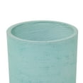 thumbnail image 4 of DecMode 12", 10", 8"H Indoor Outdoor Teal Magnesium Oxide Planter (3 Count), 4 of 8