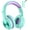 Green, variant on Comvin Kids Headphones for School, Foldable Wired Headphones for Kids Toddlers Boys Girls with Sharing Function & Safe Volume Limited