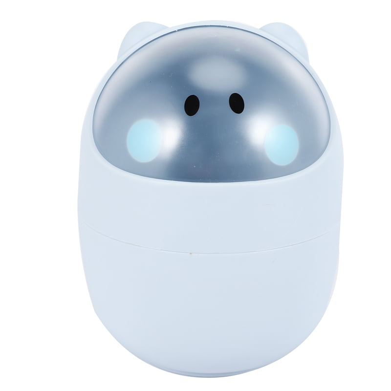 Mini Waste Bin Desktop Garbage Basket Cleaning Barrel Small Desk