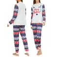 thumbnail image 6 of ZAXARRA Holiday Christmas Family Pajamas Matching Set Moose Xmas Pjs for Couples and Kids Baby Sleepwear, 6 of 7