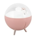 thumbnail image 2 of YUMILI Humidificateur d'air – 260 ML Space Bear conçu par Un Vaporisateur de Brume ABS avec veilleuse, Mini diffuseur de Brume de Chargement USB pour Les Enfants à la Maison, Blanc/Rose/Orange(Rose), 2 of 14