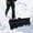 Single Rod-29.1" W X 14.1"H, variant on 30" Wide Metal Snow Pusher with 15" Height & 2 Wheels,adjustable Angle & He