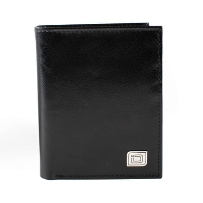 RFID Wallet Two Tone 6 Slot - Flip-up Wallet - RFID Protective Wallets for Men (Black/Burgundy), This bifold leather wallet features six vertical.., By ID Stronghold
