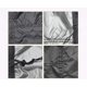 thumbnail image 4 of EDAHB®Cubierta de mesa circular, cubierta de muebles de jardín de tela Oxford impermeable y transpirable 210D, redonda (128x7 1/185x11 0/230x110cm) - Negro oso de fresa Hogar, 4 of 5