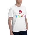 thumbnail image 2 of Wendy'S Logo Men'S Basic Short Sleeve T-Shirt Vogue White 3x-Large, 2 of 8