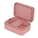 thumbnail image 1 of Caja Organizadora de 2 Capas, Almacenamiento Ligero para Relojes, Anillos, Pulseras, Bodas , Rosa oscuro Fernando Organizador de joyas, 1 of 5
