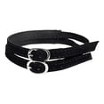 thumbnail image 2 of Fijador de correas para zapatos Zulema antisueltos ante negro, 2 of 8